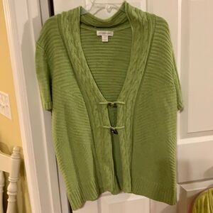 Size XL Christopher & Banks short sleeve sweater